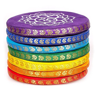 Coussins pour bols chantants SET 7 chakra grand | Pieralune