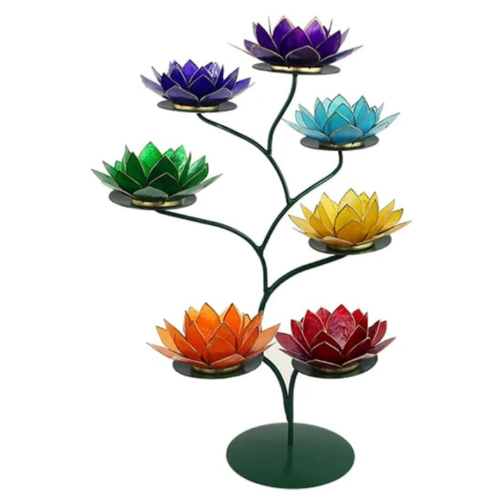 Chakras Lotus Présentoir vert | Pieralune