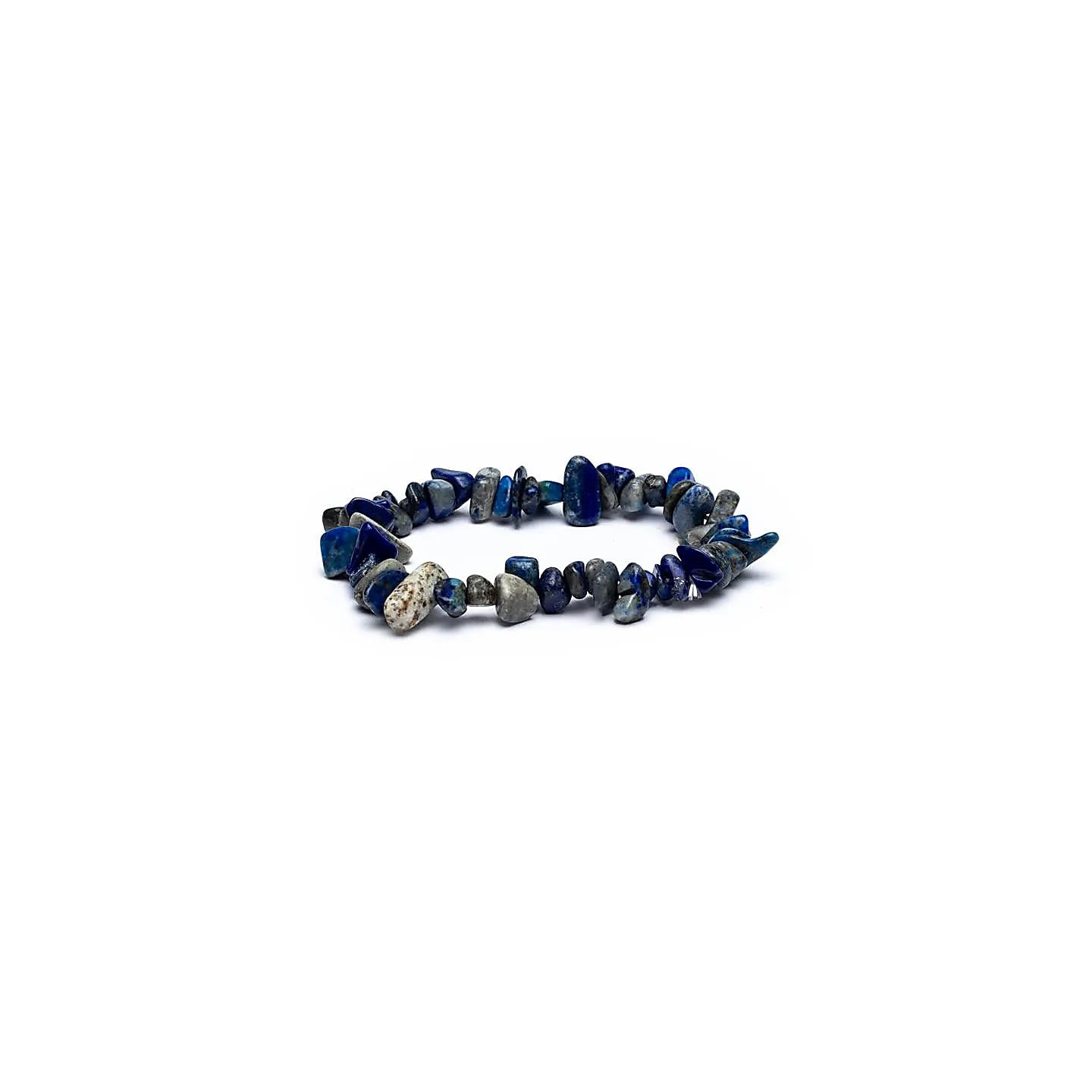 Bracelet hips de Lapis lazuli élastique | Pieralune