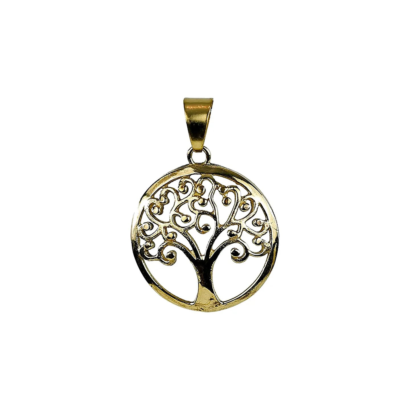 Pendentif Arbre de la Vie Laiton doré | Pieralune