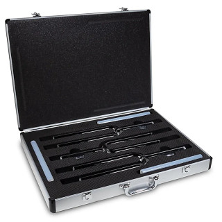 Set Diapasons Quartz cristal équilibrage des Chakra 440 Hz | Pieralune