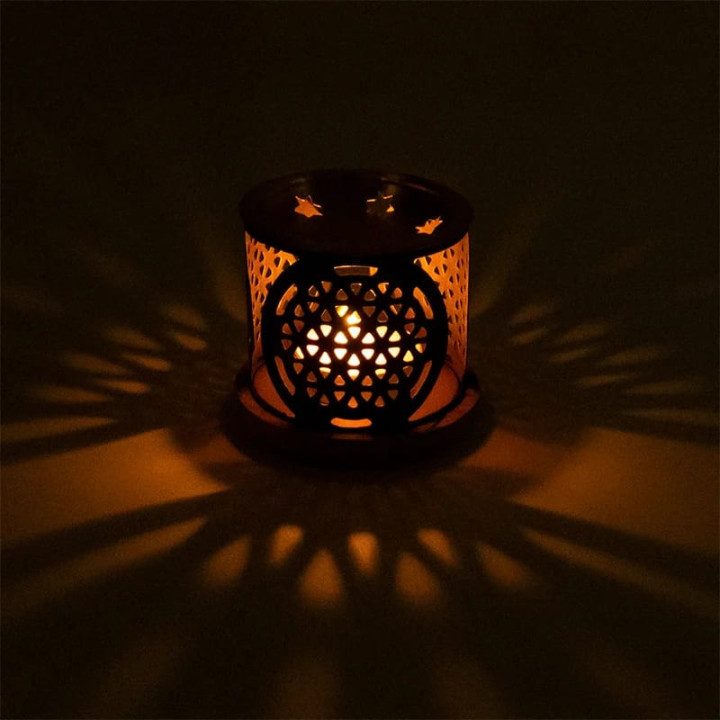 Aromafume Diffuseur d'Encens Exotique Fleur de Vie | Pieralune