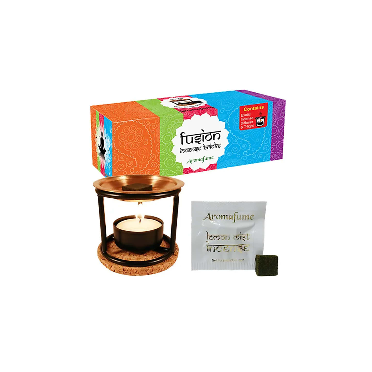 Aromafume briques d'encens Fusion | Pieralune