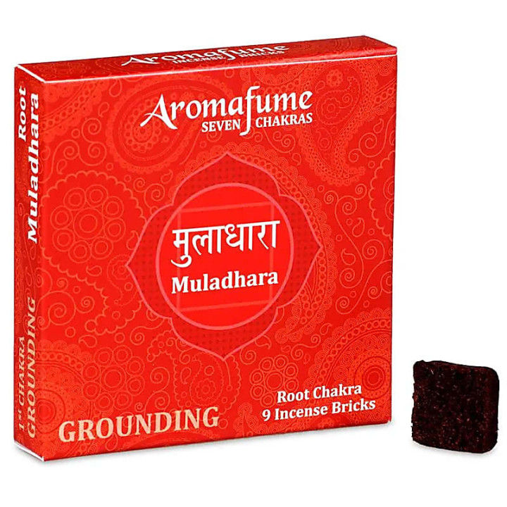 Aromafume briques d'encens Chakra 1°chakra | Pieralune