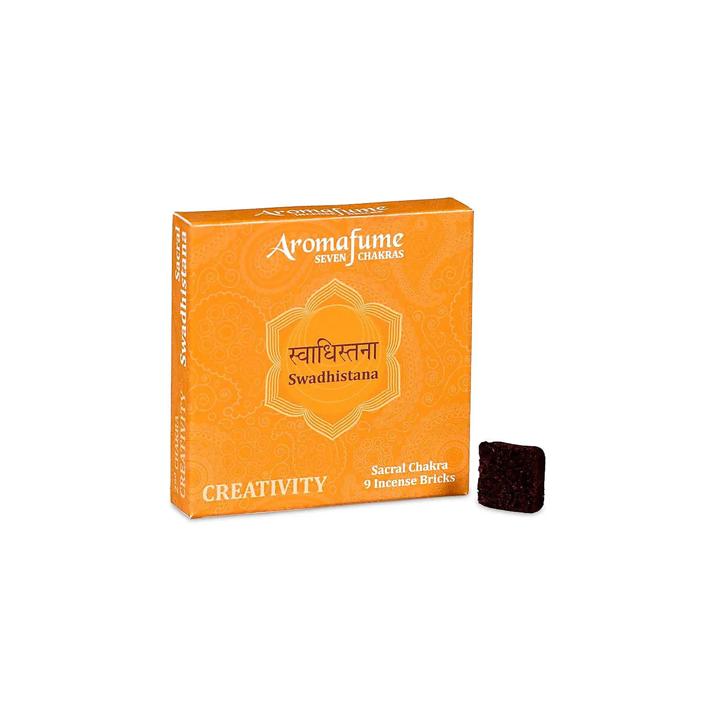 Aromafume briques d'encens Chakra 2°chakra | Pieralune