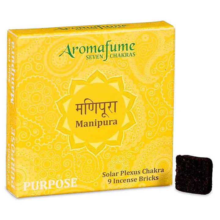 Aromafume briques d'encens Chakra 3°chakra | Pieralune