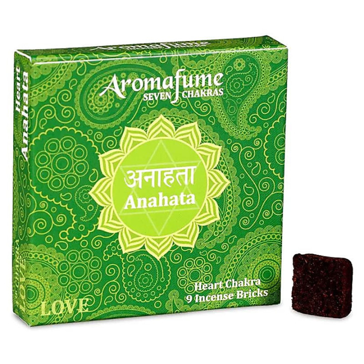 Aromafume briques d'encens Chakra 4°chakra | Pieralune