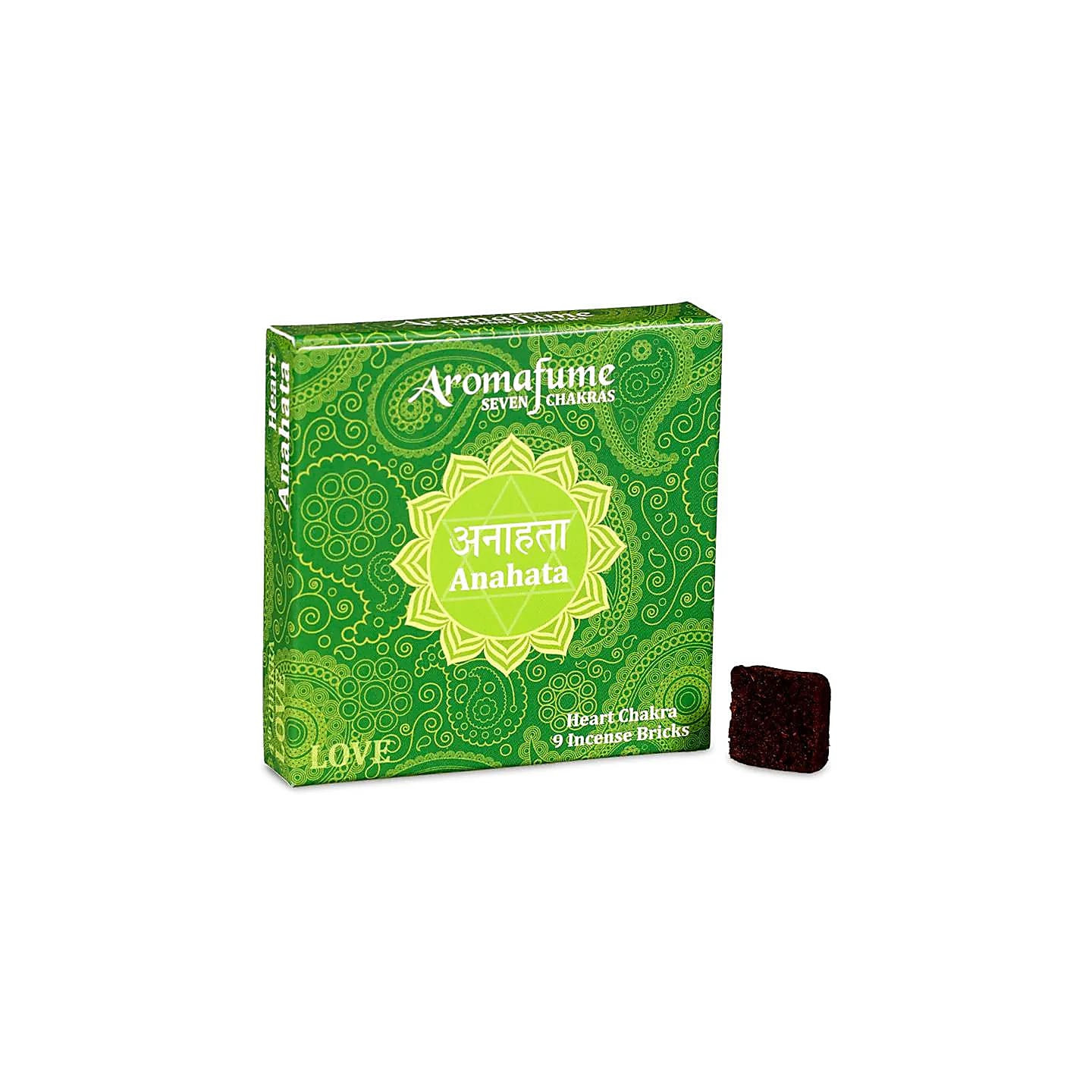 Aromafume briques d'encens Chakra 4°chakra | Pieralune