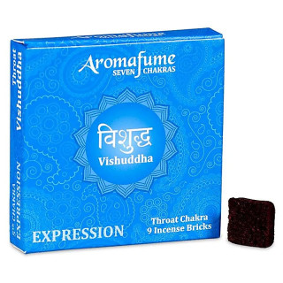 Aromafume briques d'encens Chakra 5°chakra | Pieralune