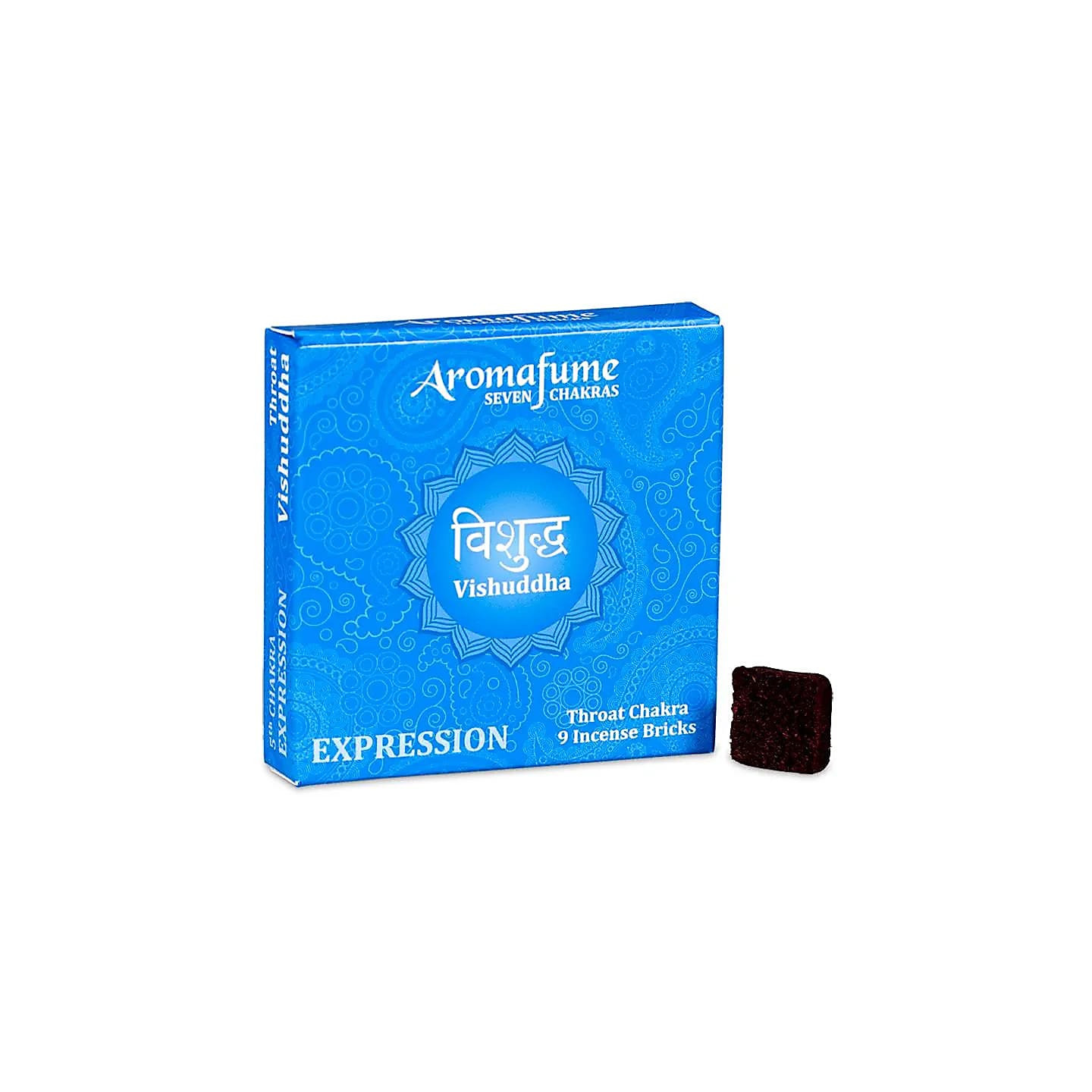 Aromafume briques d'encens Chakra 5°chakra | Pieralune