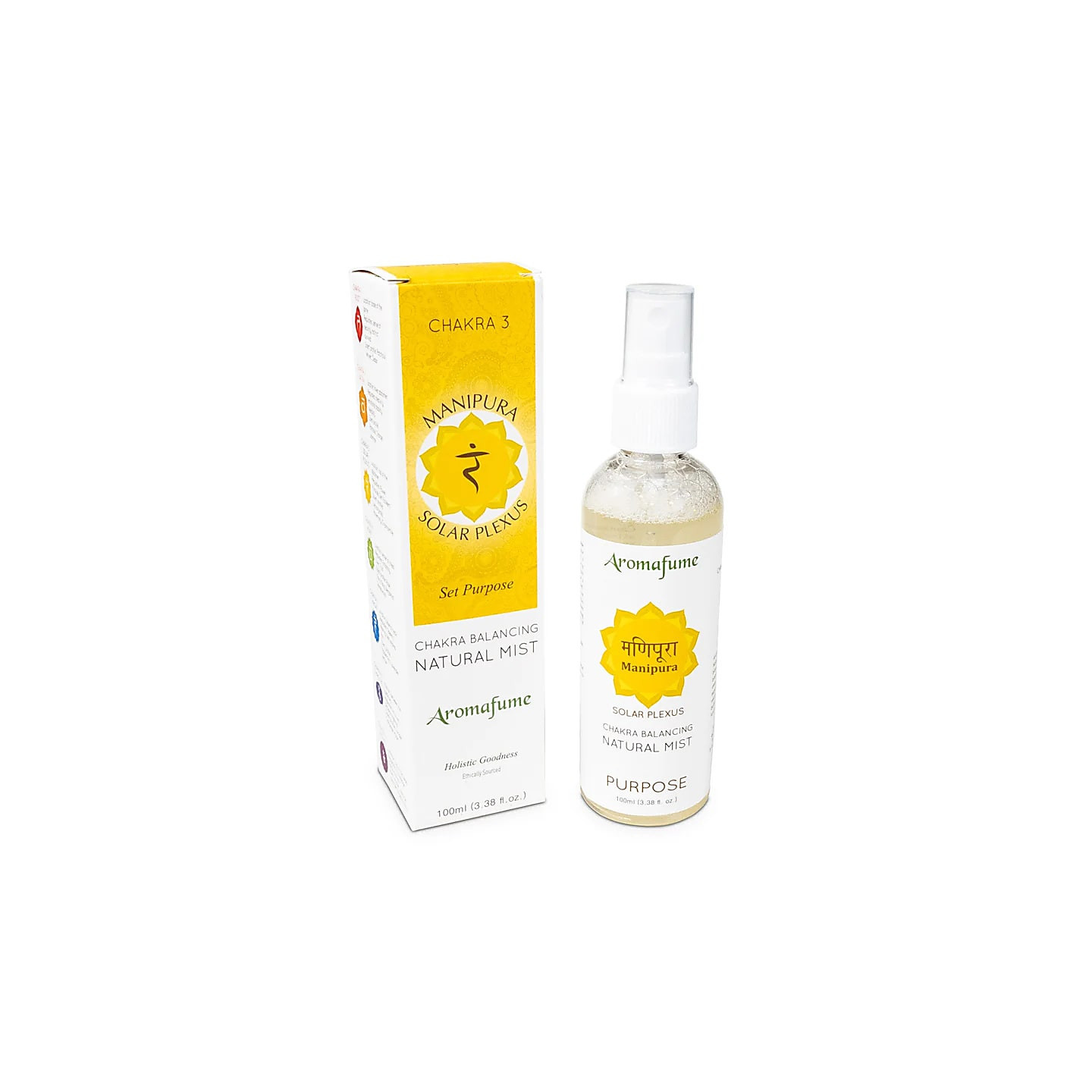 Désodorisant Spray Manipura 3ème chakra Aromafume | Pieralune