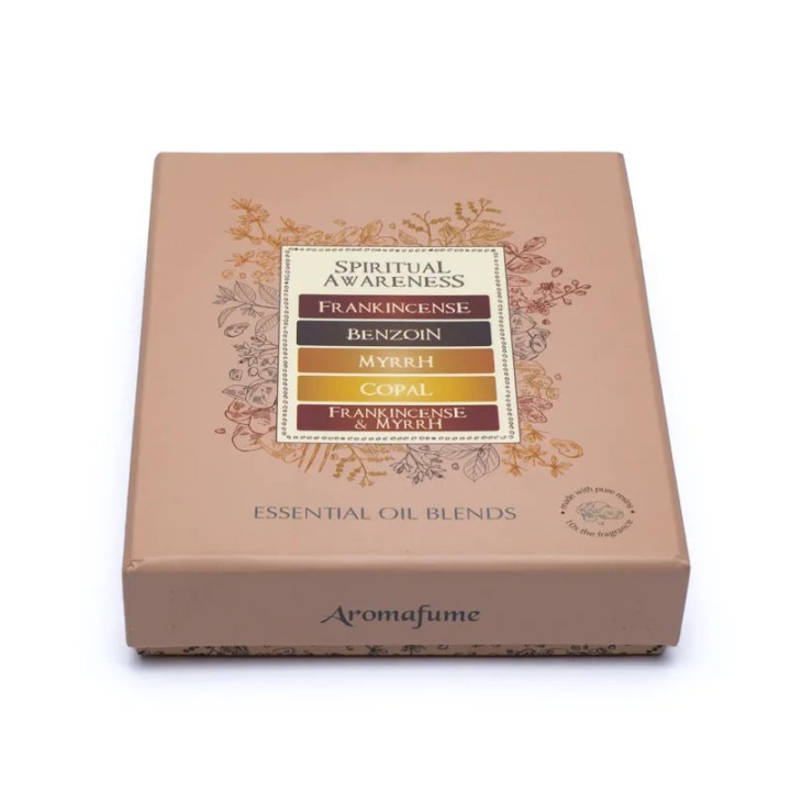 SET de 5 mélanges d'huiles essentielles en résine Aroma... | Pieralune