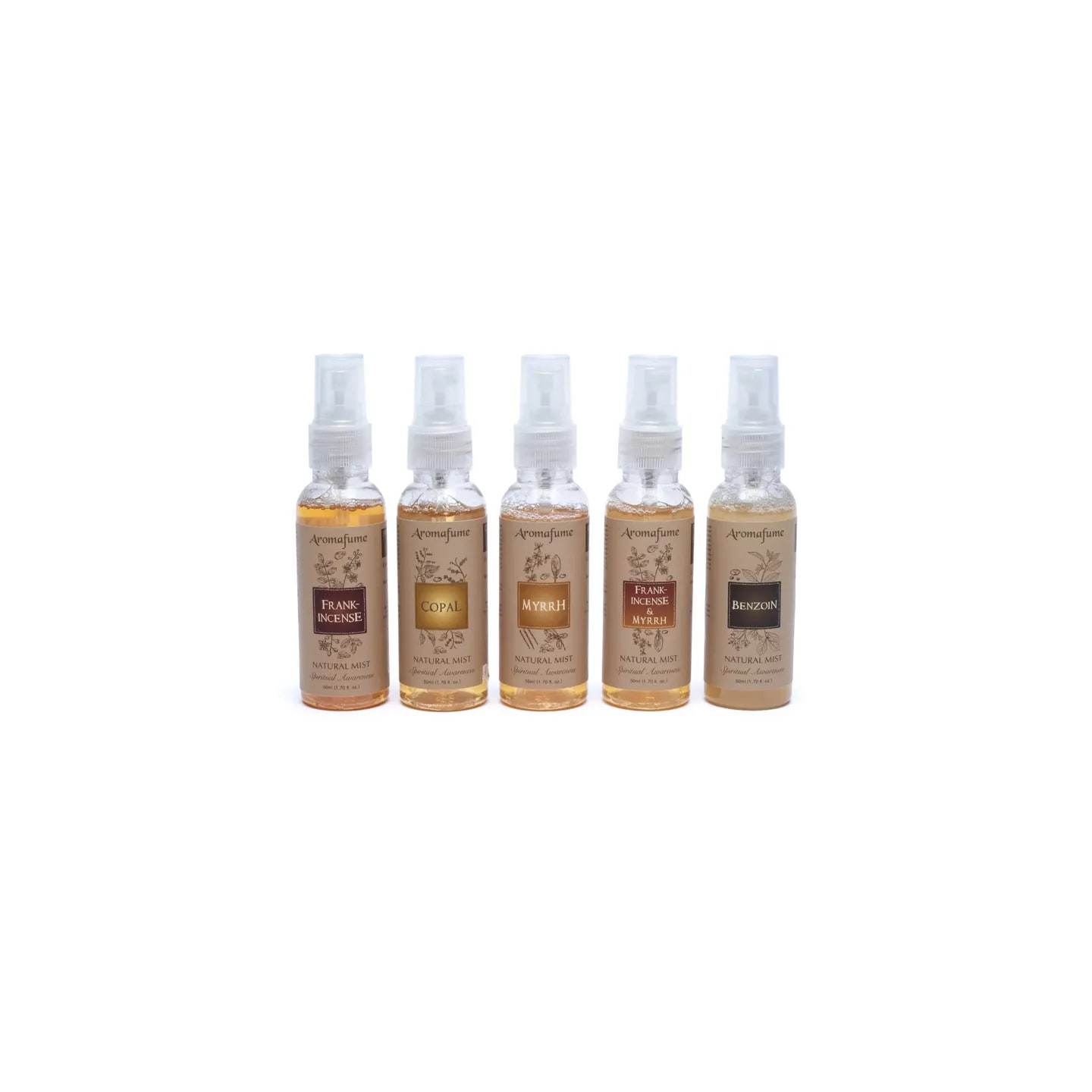 SET de 5 sprays pour la conscience spirituelle Aromafume | Pieralune