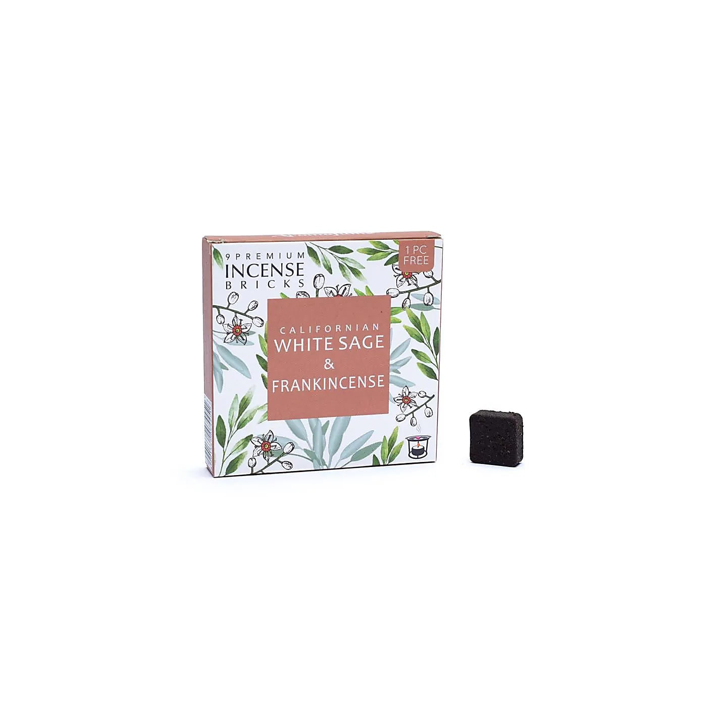 Aromafume briques d'encens Sauge blanche & Encens | Pieralune