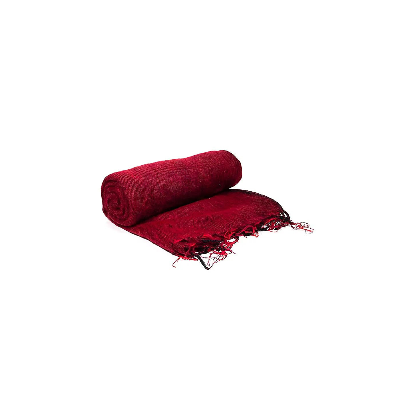 Châle de Méditation bordeaux | Pieralune