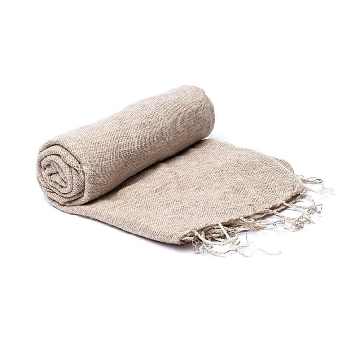 Châle de méditation crème | Pieralune