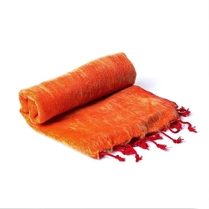 Châle de méditation orange/rouge | Pieralune
