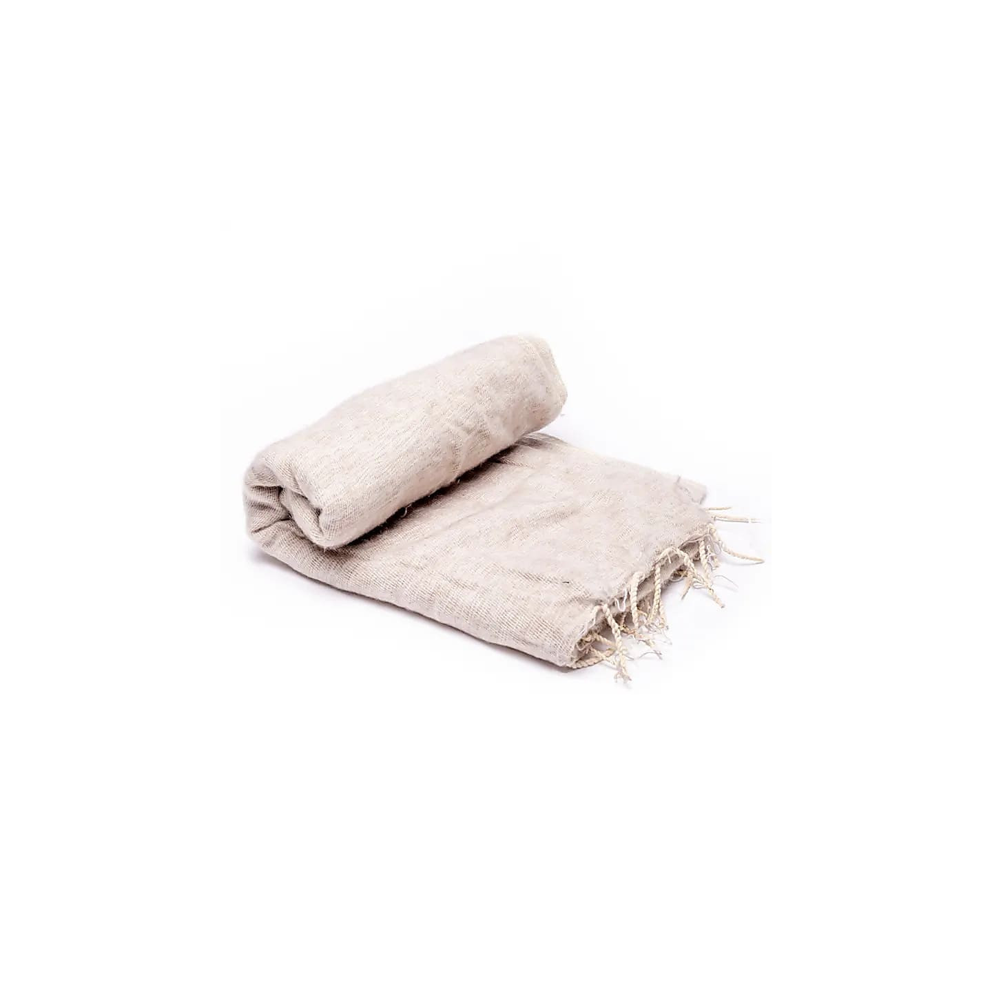 Couverture Méditation XL beige | Pieralune