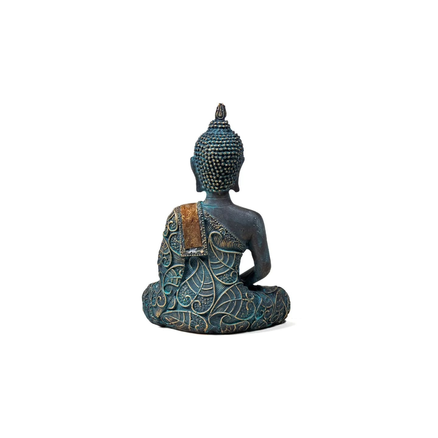 Bouddha en méditation finitions antiques | Pieralune
