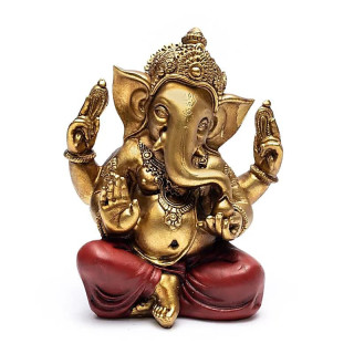 Statue de Ganesh couleur or | Pieralune