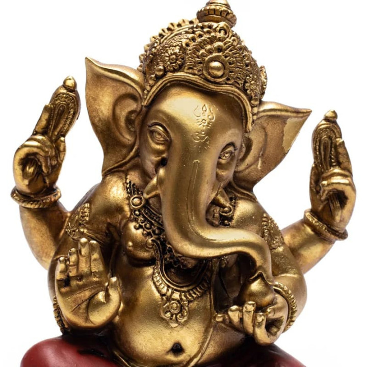 Statue de Ganesh couleur or | Pieralune