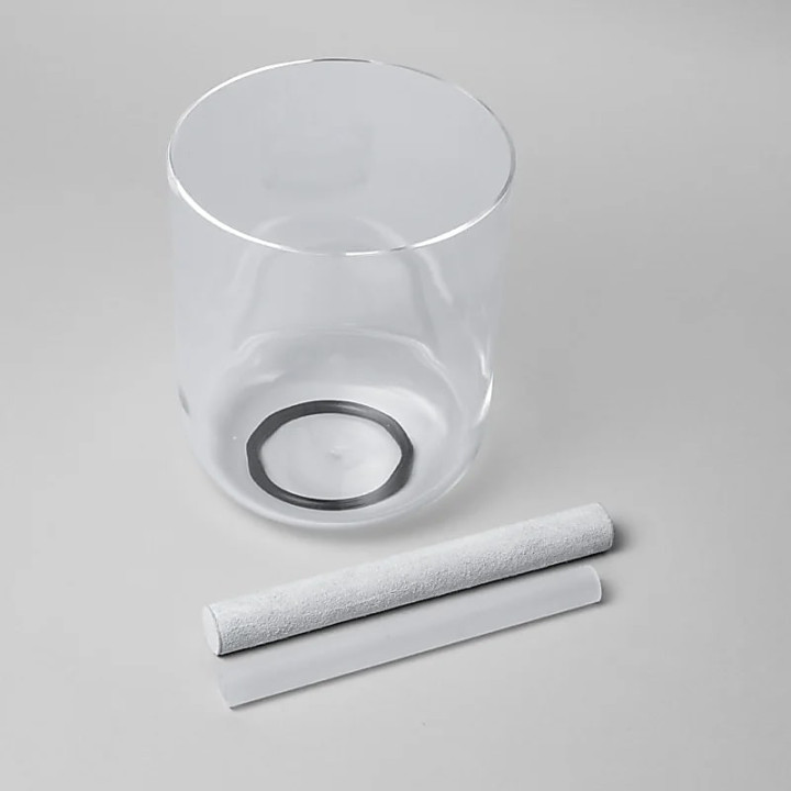 Bol chantant cristal clair note FA - 432 hz + sac | Pieralune