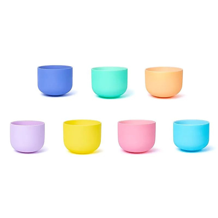 SET 7 Bols chantants en cristal Macaron design 432 hz +... | Pieralune