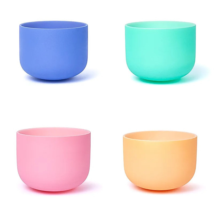 SET 7 Bols chantants en cristal Macaron design 432 hz +... | Pieralune