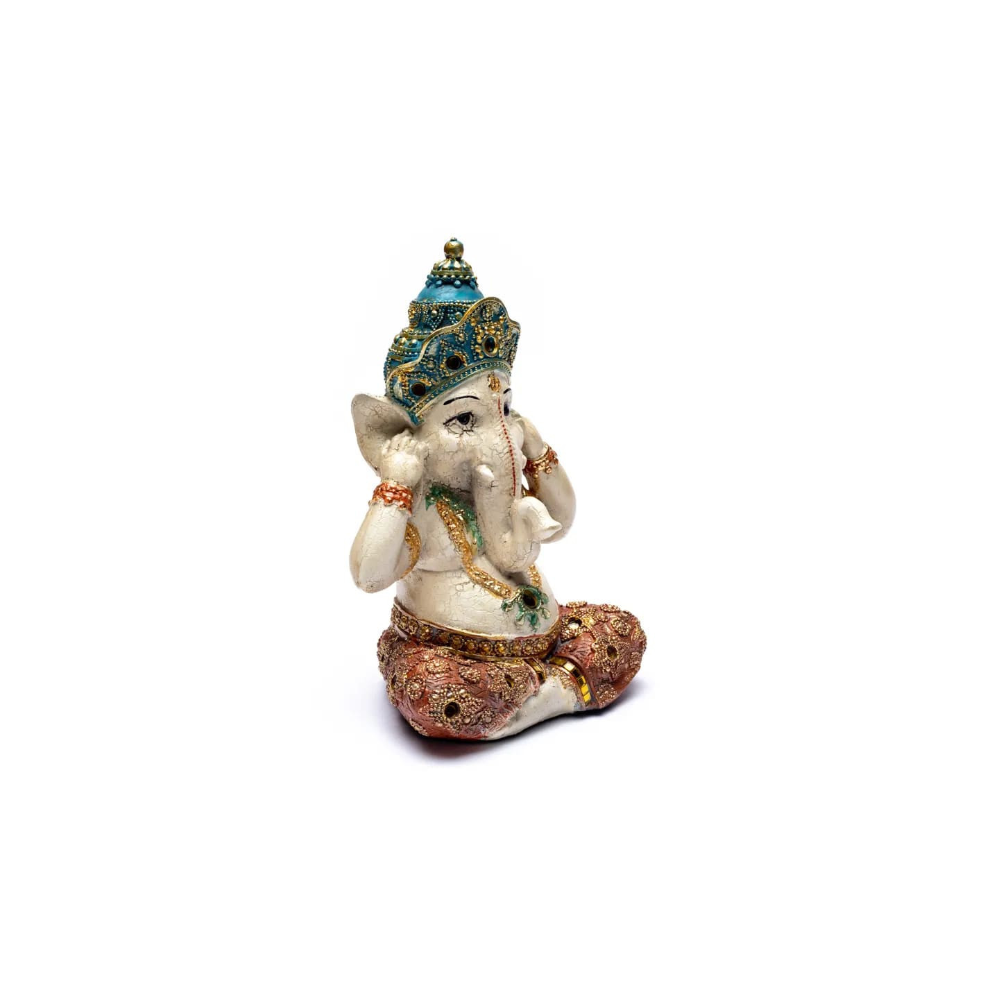 Statue de Ganesh N'écoute aucun mal | Pieralune