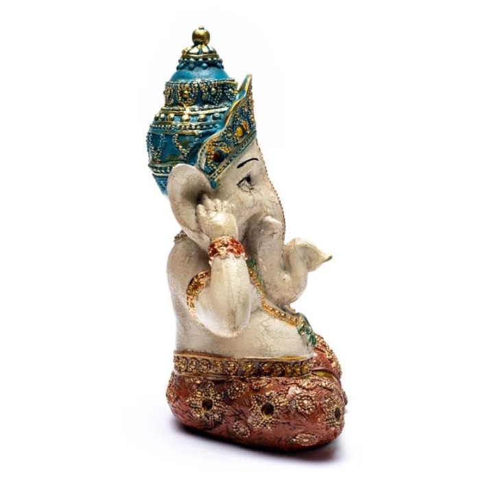 Statue de Ganesh N'écoute aucun mal | Pieralune