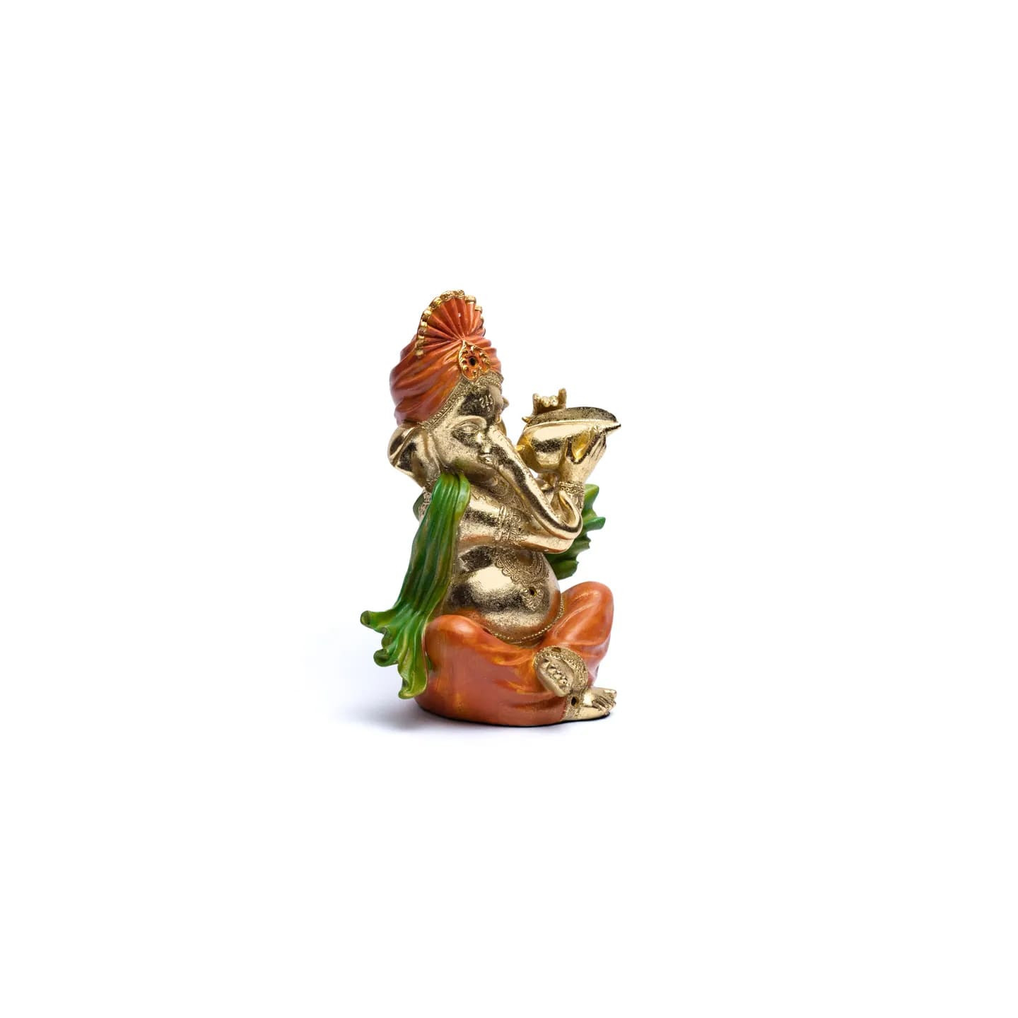 Statue Ganesh avec trompette | Pieralune
