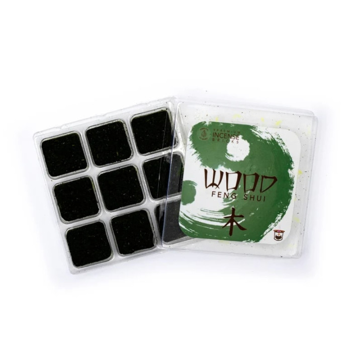 Aromafume Briques d'encens Feng Shui Bois | Pieralune