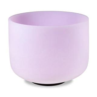 Bol chantant cristal rose C-note 432 Hz | Pieralune