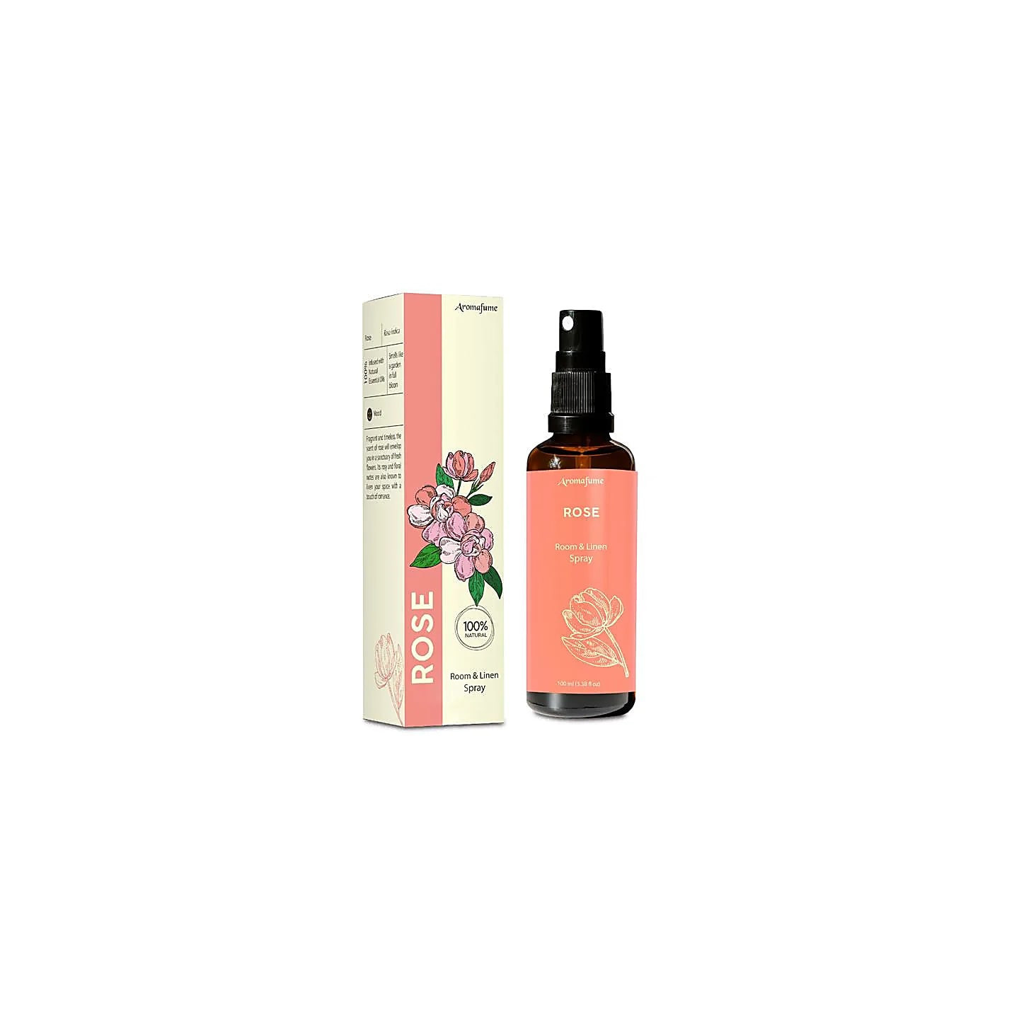 Aromafume spray d'ambiance et de blanchisserie Rose | Pieralune