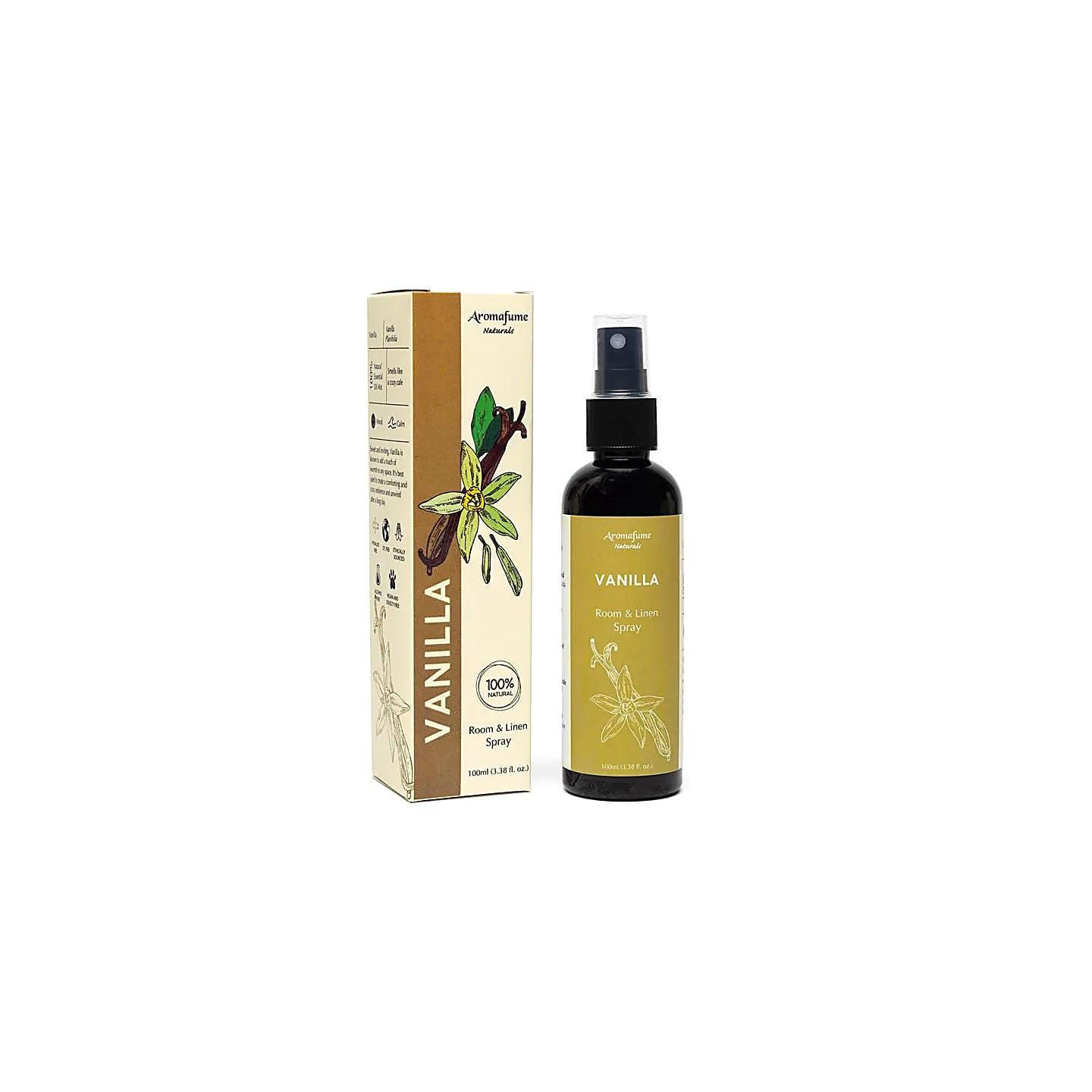 Aromafume spray d’ambiance et de blanchisserie vanille | Pieralune