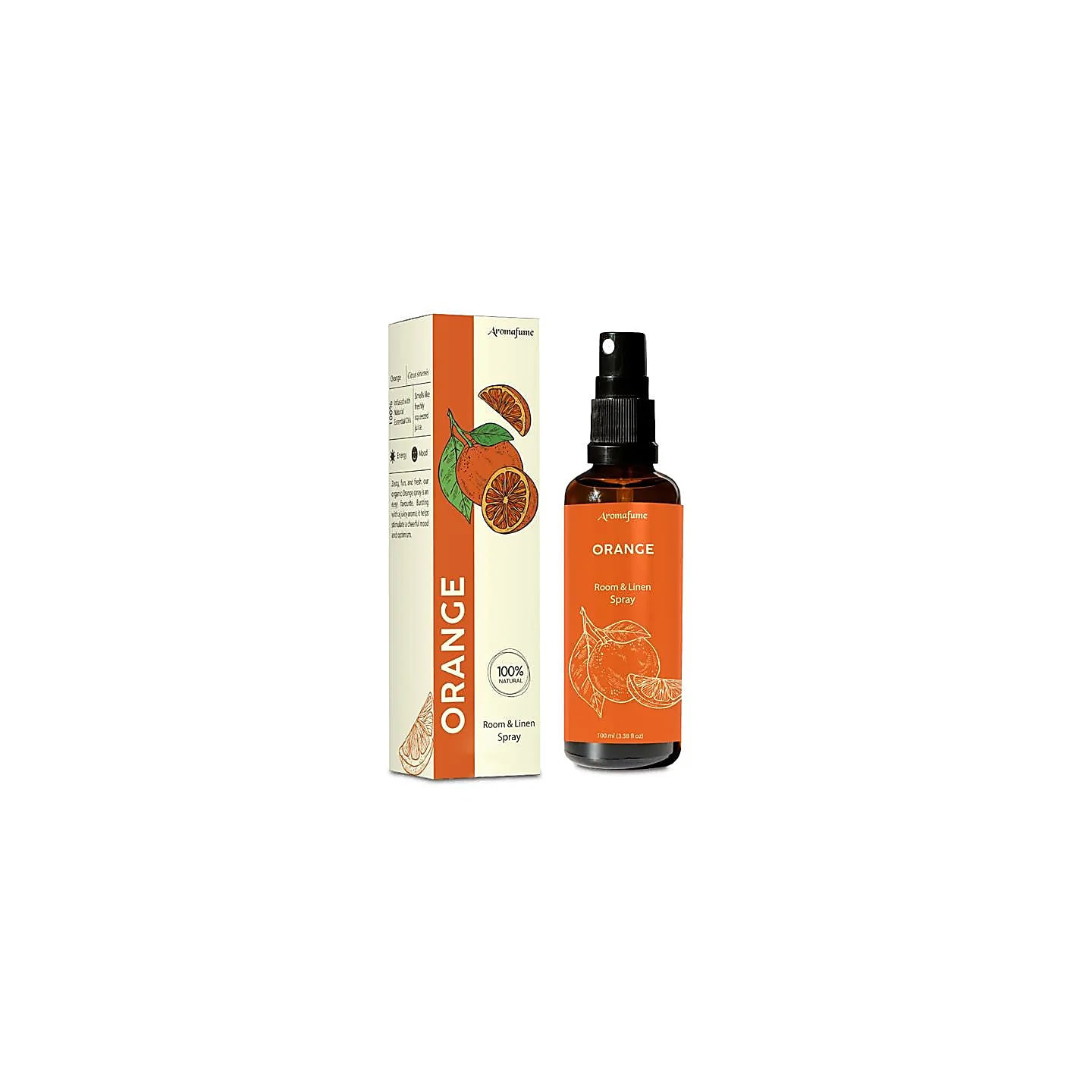 Aromafume spray d'ambiance et de blanchisserie Orange | Pieralune