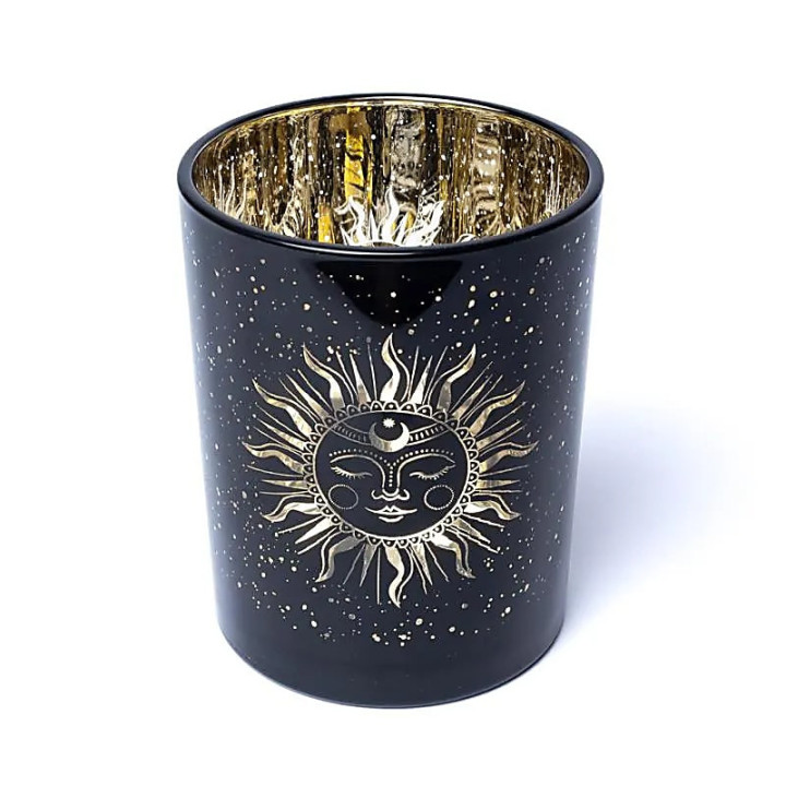 Bougeoir lune et soleil endormis | Pieralune