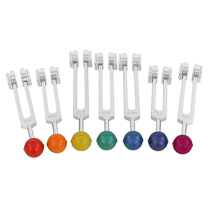 Diapasons pondérés Set Chakra | Pieralune