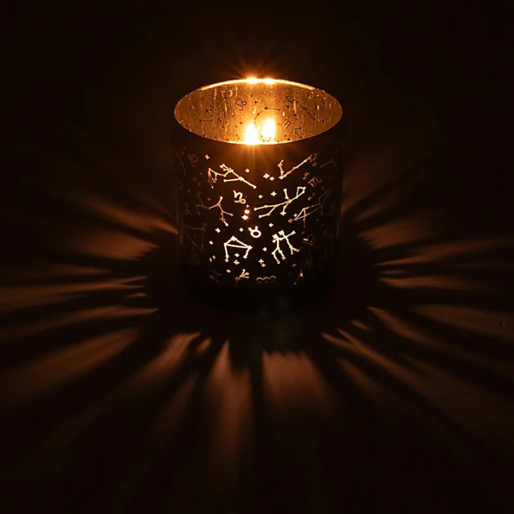 Bougeoir constellations | Pieralune