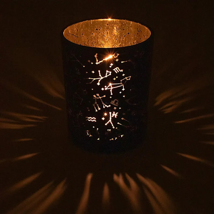 Bougeoir constellations | Pieralune