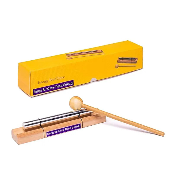 Barre musicale carillon thérapeutique 5° Chakra note SOL | Pieralune