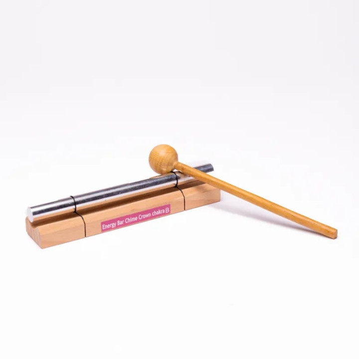Barre musicale carillon thérapeutique 7° Chakra note SI | Pieralune