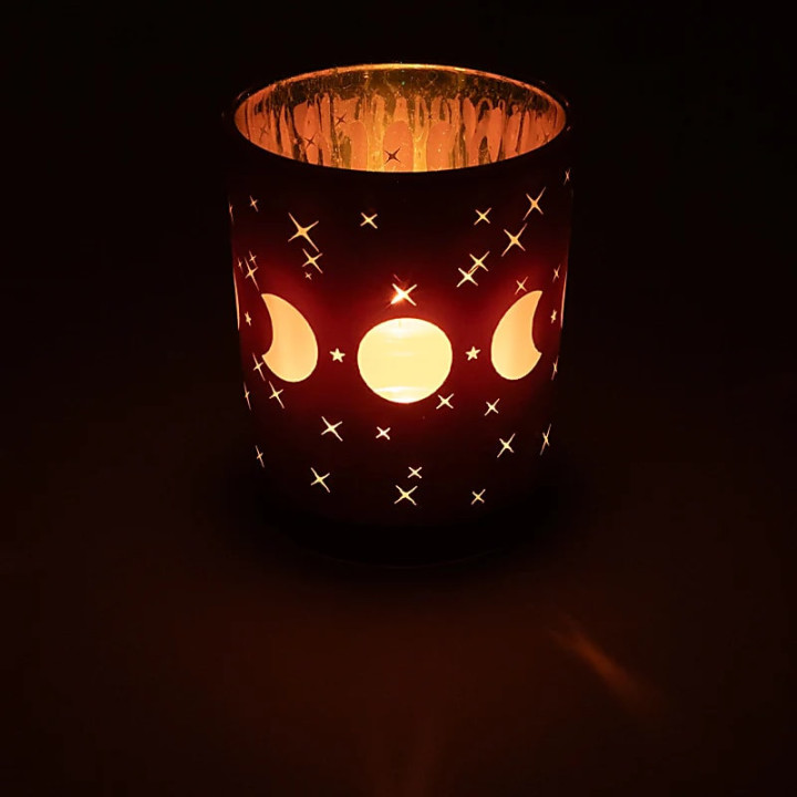 Bougeoir phases lunaires | Pieralune