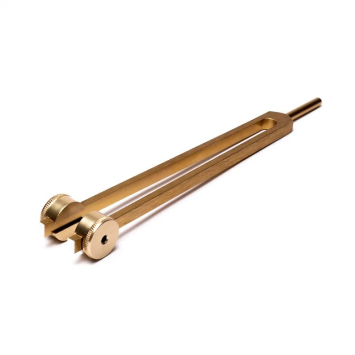 Diapason des nerfs 50 Hz couleur or | Pieralune