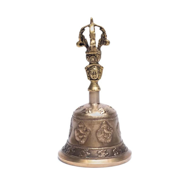 Dorge et cloche avec Ganesh et Om M | Pieralune