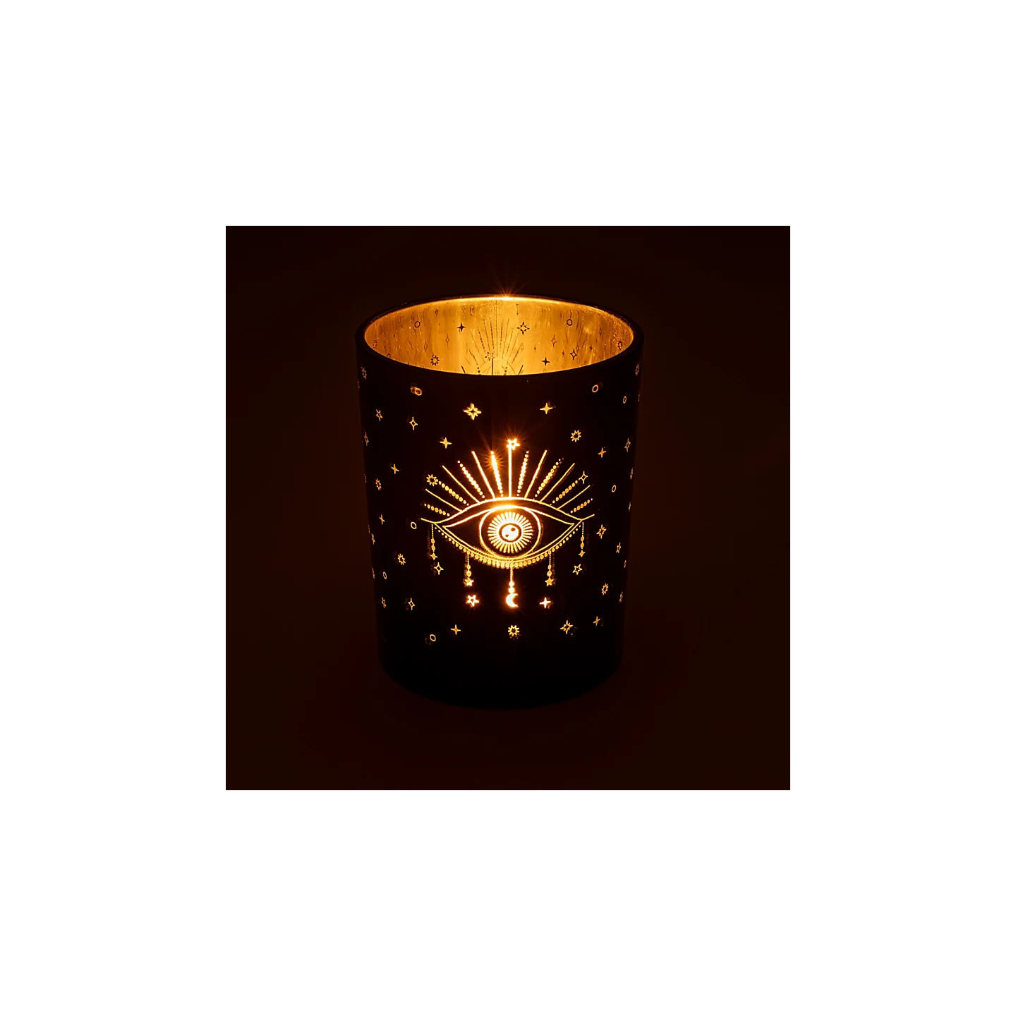 Photophore métallique Œil de la Providence | Pieralune