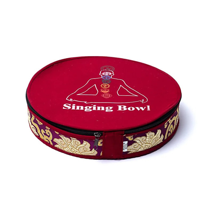 Set de bols chantants chakras colorés avec housse | Pieralune