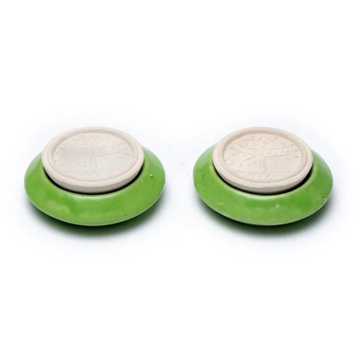 Diffuseur en pierre aromatique Arbre de vie vert | Pieralune