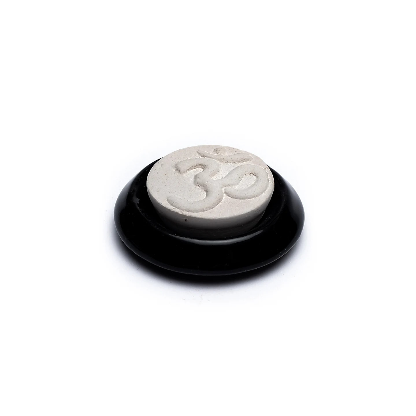 Diffuseur en pierre aromatique Om noire | Pieralune
