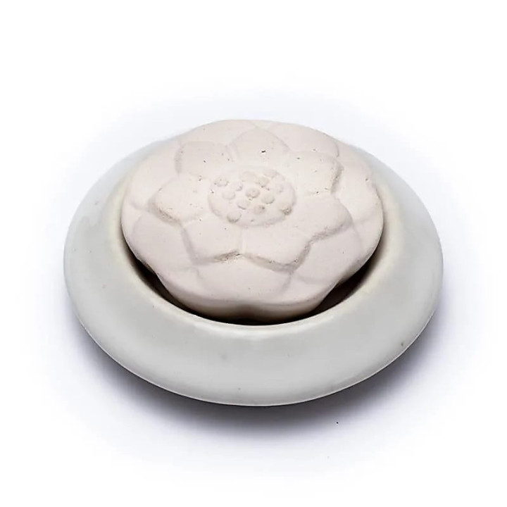Diffuseur en pierre aromatique lotus blanche | Pieralune